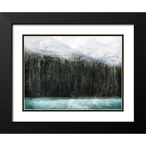 Look At The Trees Black Modern Wood Framed Art Print with Double Matting by Villa, Mlli