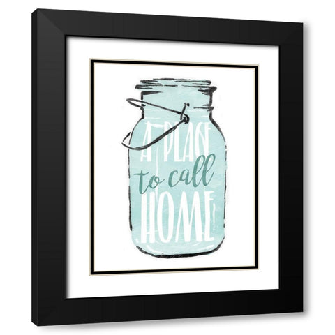 Jar Home Black Modern Wood Framed Art Print with Double Matting by Villa, Mlli