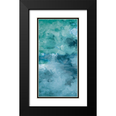 Cloudy Piece Two Black Modern Wood Framed Art Print with Double Matting by Villa, Mlli