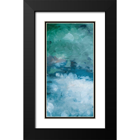 Cloudy Piece Again Black Modern Wood Framed Art Print with Double Matting by Villa, Mlli