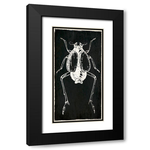 Bug Life Two Black Black Modern Wood Framed Art Print with Double Matting by Villa, Mlli