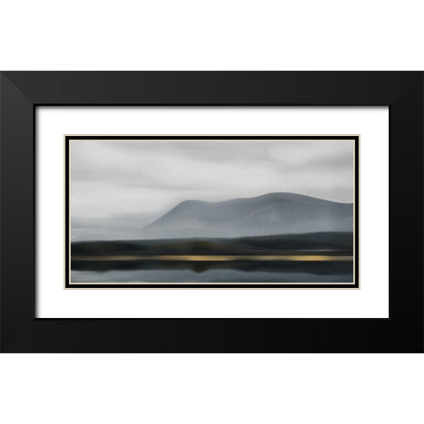 See Through The Fog Black Modern Wood Framed Art Print with Double Matting by Villa, Mlli