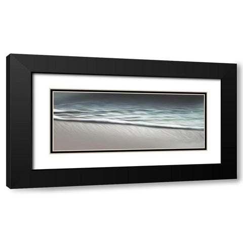 Water Cool Abstracts Black Modern Wood Framed Art Print with Double Matting by Villa, Mlli