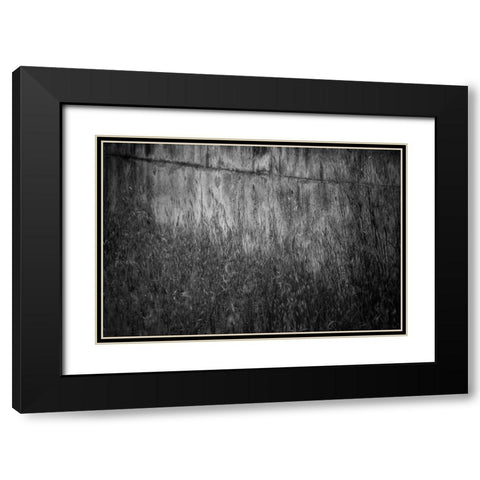 Knee Wall Black Modern Wood Framed Art Print with Double Matting by Rowland, Joseph