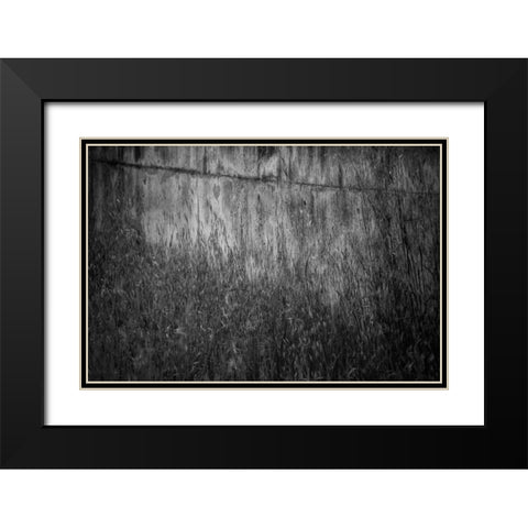 Knee Wall Black Modern Wood Framed Art Print with Double Matting by Rowland, Joseph