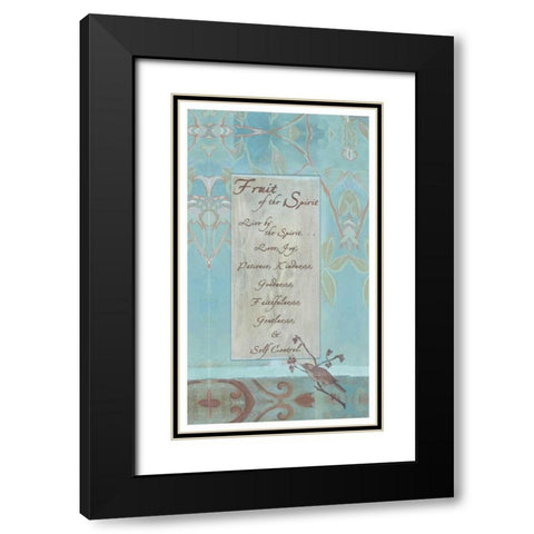 . Black Modern Wood Framed Art Print with Double Matting by Haynes, Smith