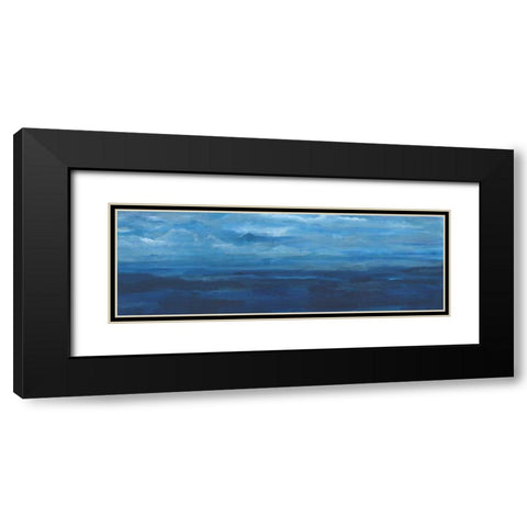 Infinite Ocean 2 Black Modern Wood Framed Art Print with Double Matting by Haynes, Smith