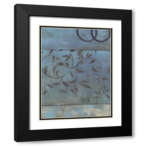 . Black Modern Wood Framed Art Print with Double Matting by Haynes, Smith