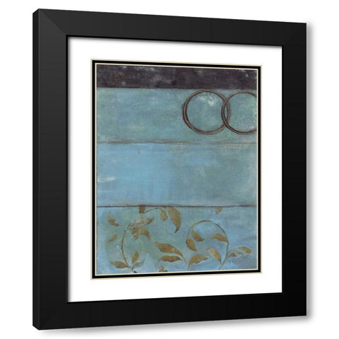 . Black Modern Wood Framed Art Print with Double Matting by Haynes, Smith