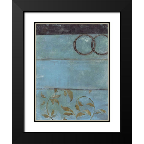 . Black Modern Wood Framed Art Print with Double Matting by Haynes, Smith