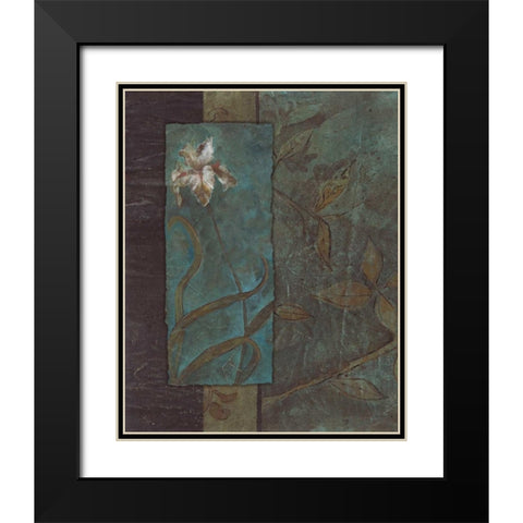 . Black Modern Wood Framed Art Print with Double Matting by Haynes, Smith