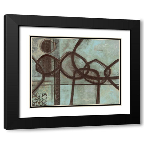 . Black Modern Wood Framed Art Print with Double Matting by Haynes, Smith