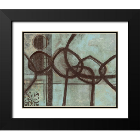 . Black Modern Wood Framed Art Print with Double Matting by Haynes, Smith