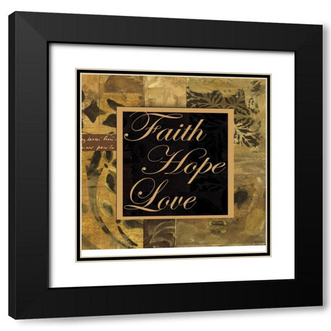 . Black Modern Wood Framed Art Print with Double Matting by Haynes, Smith