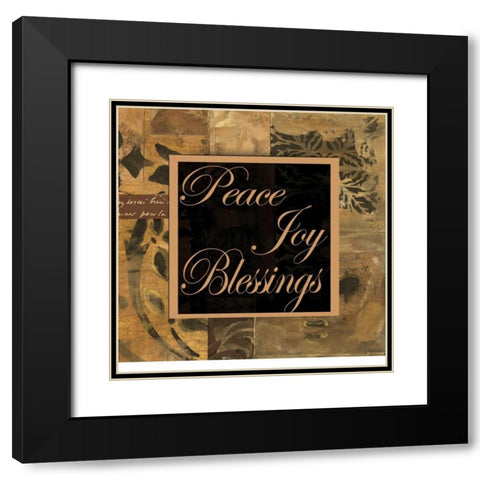 . Black Modern Wood Framed Art Print with Double Matting by Haynes, Smith