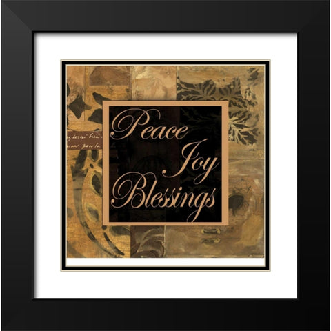 . Black Modern Wood Framed Art Print with Double Matting by Haynes, Smith