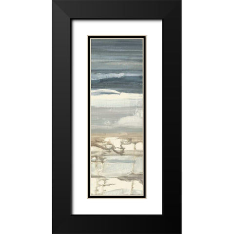 Creamy Memories 3 Black Modern Wood Framed Art Print with Double Matting by Haynes, Smith