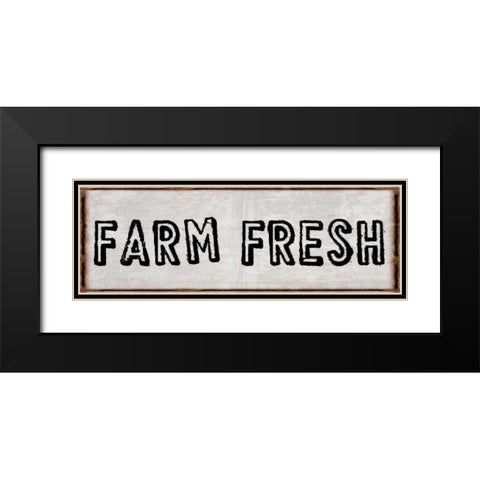 Fresh Produce Black Modern Wood Framed Art Print with Double Matting by Lewis, Sheldon