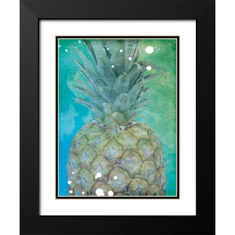 Tropical Pine Black Modern Wood Framed Art Print with Double Matting by Lewis, Sheldon
