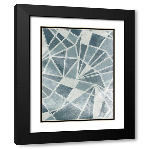 Pure Contemporary 1 Black Modern Wood Framed Art Print with Double Matting by Lewis, Sheldon