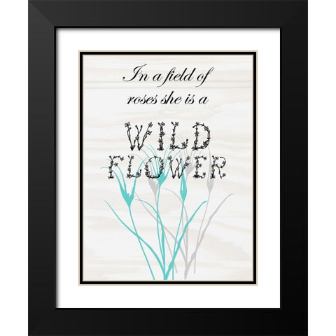 Unique Black Modern Wood Framed Art Print with Double Matting by Lewis, Sheldon