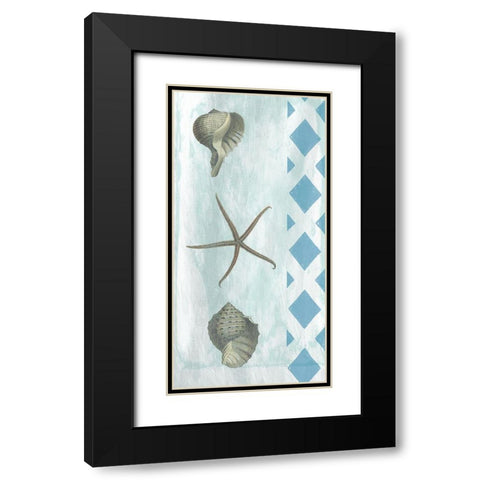 Tranquility 2 Black Modern Wood Framed Art Print with Double Matting by Lewis, Sheldon