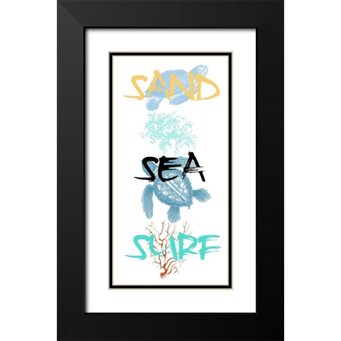 Deep Sea Dive 2 Black Modern Wood Framed Art Print with Double Matting by Lewis, Sheldon