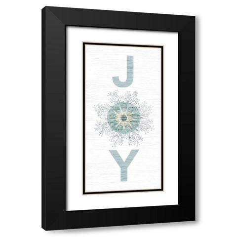 Coast To Joy Black Modern Wood Framed Art Print with Double Matting by Lewis, Sheldon