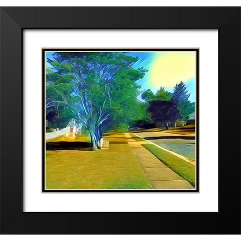 Coldbrook Lane Black Modern Wood Framed Art Print with Double Matting by Butcher, Sarah