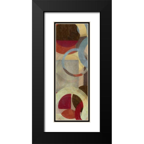 HALO WEAVE VI Black Modern Wood Framed Art Print with Double Matting by Greene, Taylor