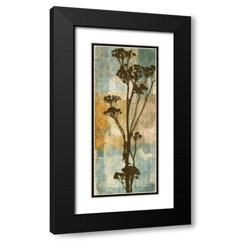 BOTANICAL BEAUTY I Black Modern Wood Framed Art Print with Double Matting by Greene, Taylor