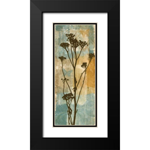BOTANICAL BEAUTY II Black Modern Wood Framed Art Print with Double Matting by Greene, Taylor