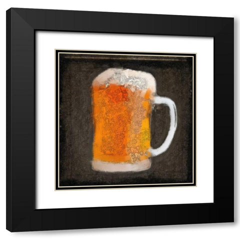 Mancave 7 Black Modern Wood Framed Art Print with Double Matting by Greene, Taylor