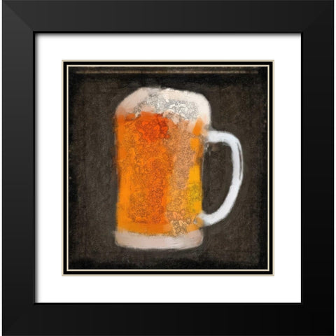 Mancave 7 Black Modern Wood Framed Art Print with Double Matting by Greene, Taylor