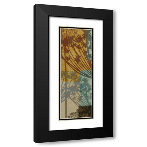 SUMMER BREEZE C Black Modern Wood Framed Art Print with Double Matting by Greene, Taylor