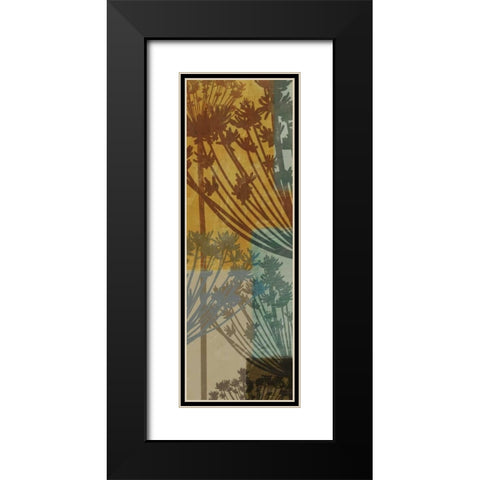 SUMMER BREEZE C Black Modern Wood Framed Art Print with Double Matting by Greene, Taylor