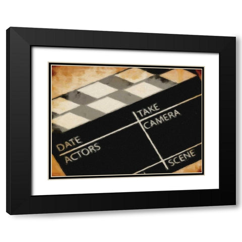 Scene Black Modern Wood Framed Art Print with Double Matting by Greene, Taylor