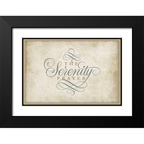 The Prayer Black Modern Wood Framed Art Print with Double Matting by Pazan, Tony