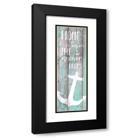 Coastal 3 Black Modern Wood Framed Art Print with Double Matting by Brown, Victoria