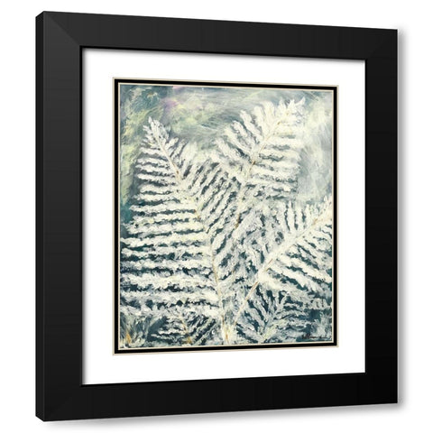 Verduous Flora 3 Black Modern Wood Framed Art Print with Double Matting by Brown, Victoria