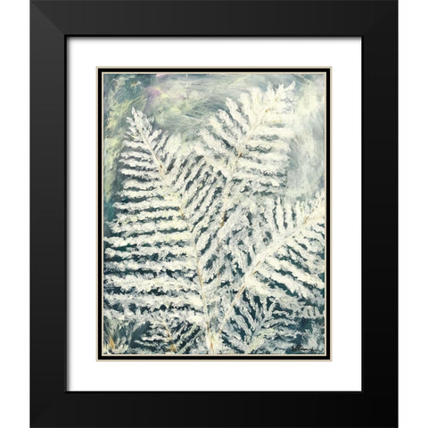 Verduous Flora 3 Black Modern Wood Framed Art Print with Double Matting by Brown, Victoria