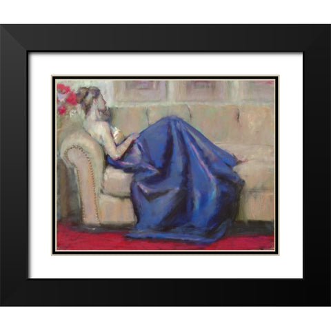After the Ball I Black Modern Wood Framed Art Print with Double Matting by Dyer, Margaret