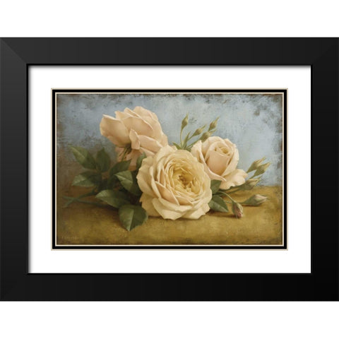 Beauty of Sasha Black Modern Wood Framed Art Print with Double Matting by Levashov, Igor