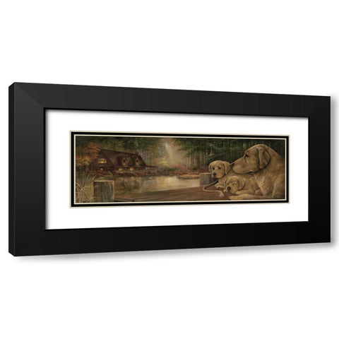 Mother Knows Best Black Modern Wood Framed Art Print with Double Matting by Olson, Norm