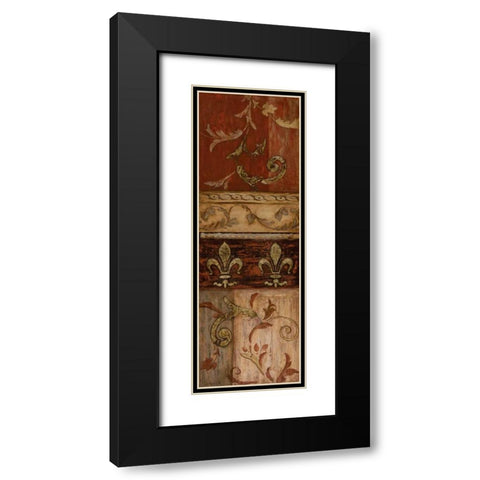 Weathered Door I Black Modern Wood Framed Art Print with Double Matting by Tava Studios