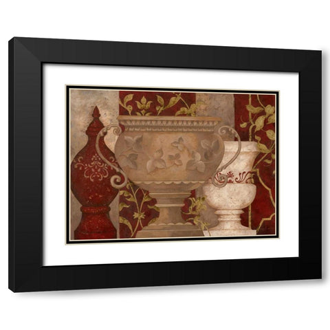 San Pietro - Detail I Black Modern Wood Framed Art Print with Double Matting by Carroll, Jane