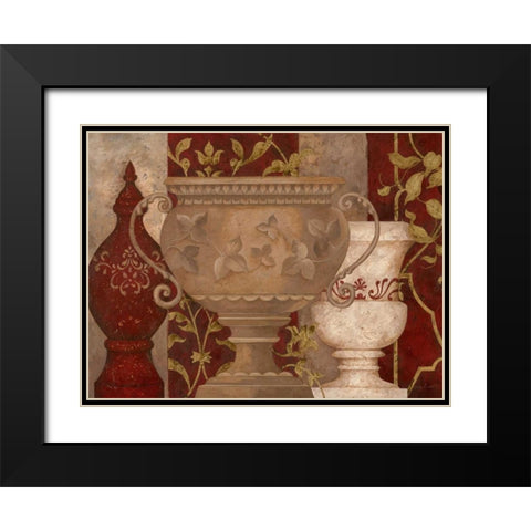 San Pietro - Detail I Black Modern Wood Framed Art Print with Double Matting by Carroll, Jane