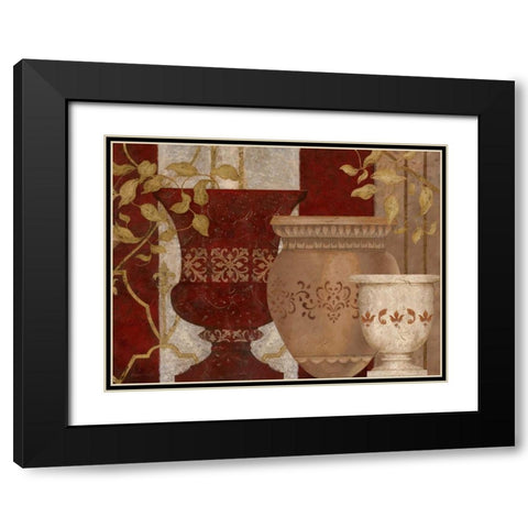 San Pietro - Detail II Black Modern Wood Framed Art Print with Double Matting by Carroll, Jane