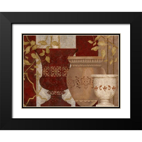 San Pietro - Detail II Black Modern Wood Framed Art Print with Double Matting by Carroll, Jane