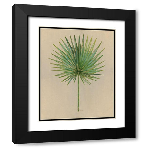 Oasis I Black Modern Wood Framed Art Print with Double Matting by Tava Studios